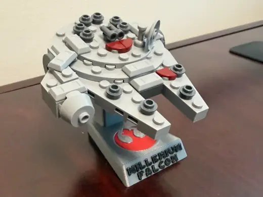 Legos Millennium Falcon Display Stand