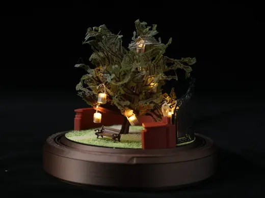 Glimmer Garden Diorama