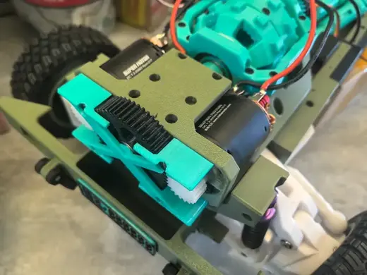 1/6遥控车-540电机版本变速箱