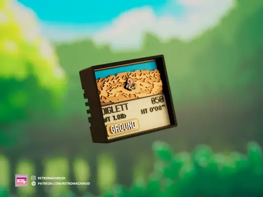 #0050 - Diglett Pokedex Screen