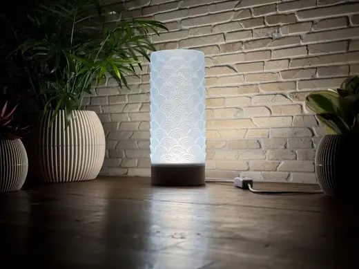 Abstract Circles LED Lamp Kit
