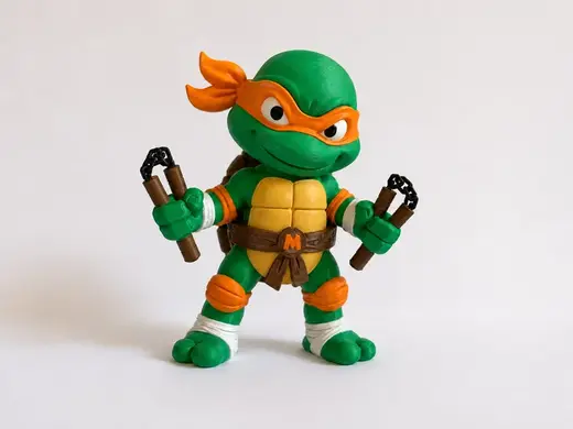 TMNT Cute Michelangelo