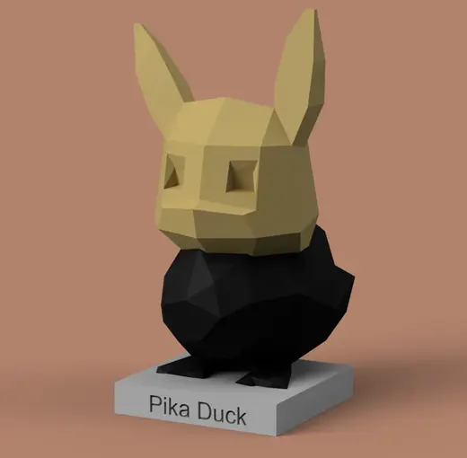 PolyQuacks Pika Duck