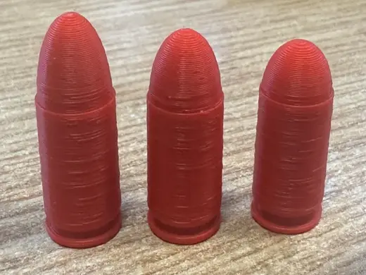 Dummy 9mm Luger/Parabellum Rounds-SAAMI Dimensions