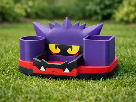 Gengar #094 Desk Organizer – Shadow Storage