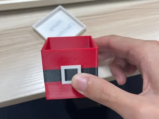 Christmas gift box(57x57x57mm)