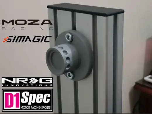 Extrusion Mount Quick Release Hub Moza/Simagic/D1