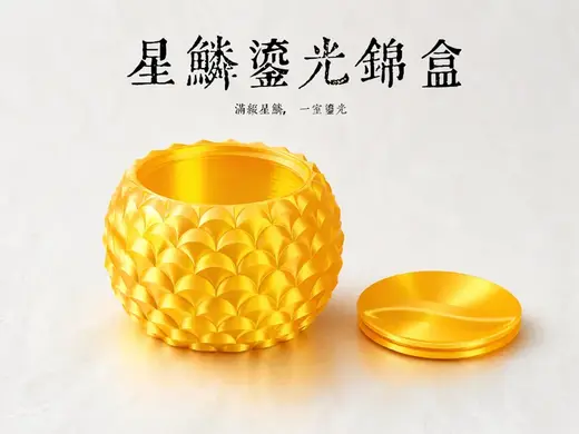 星鳞鎏光锦盒