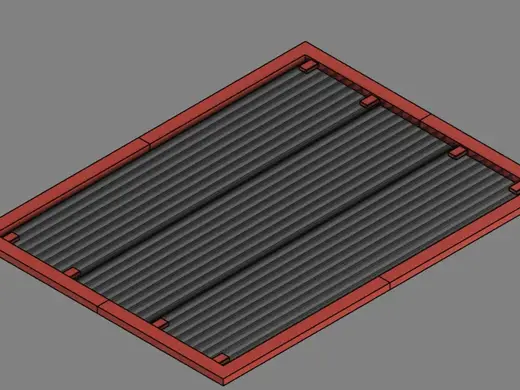 M2 Xtool Cloudray bed clamp