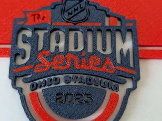 Detroit Red Wings 2025 Stadium Series Banner