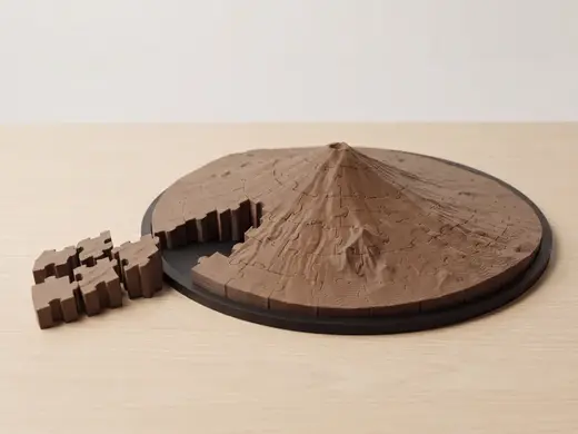 Mount Fuji Krypt Jigsaw Puzzle | 91 pieces