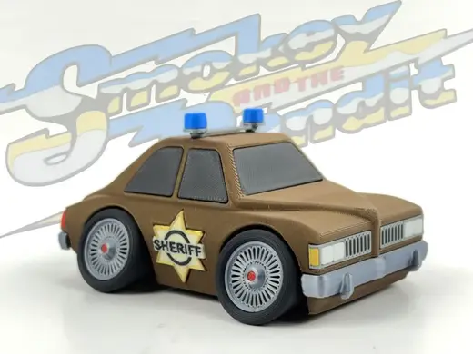 Tooned 1977 Pontiac LeMans (Smokey and the Bandit)