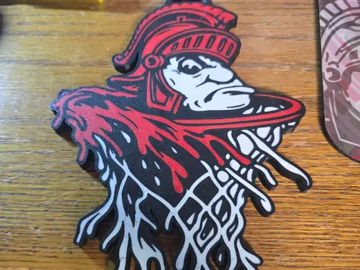 SPARTAN DRIP BASKETBALL BIG CHAIN CHARM