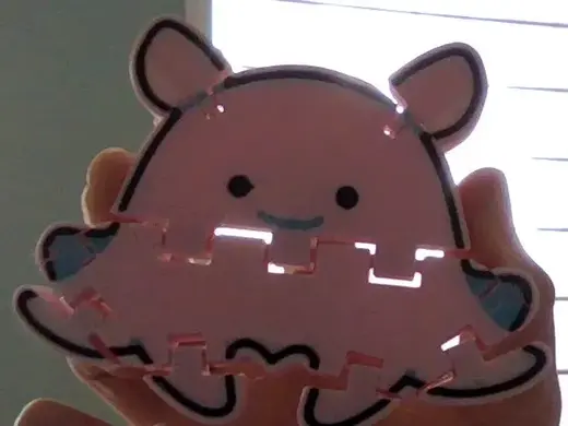 Flexible Flapjack Octopus Toy Fidget