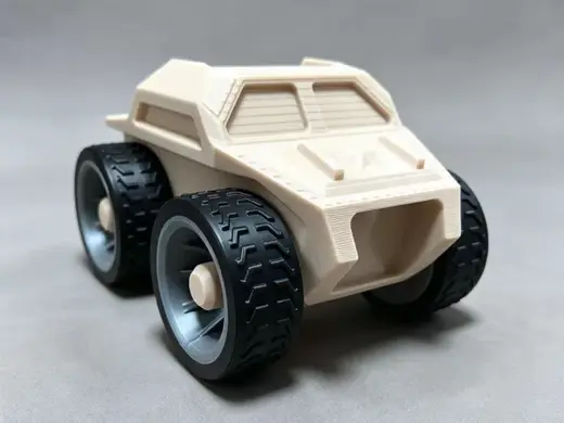 装甲车玩具模型轮子可动