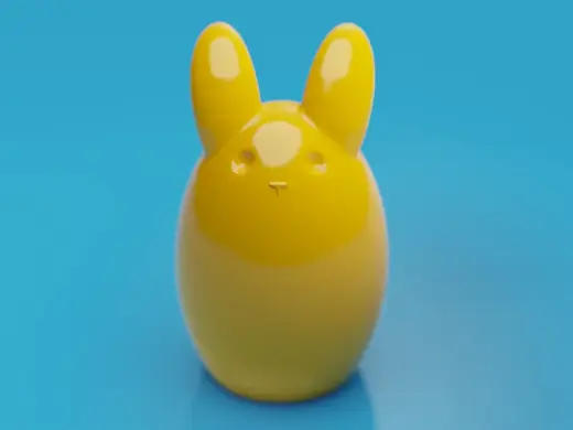 Bunny Deco Statue OG