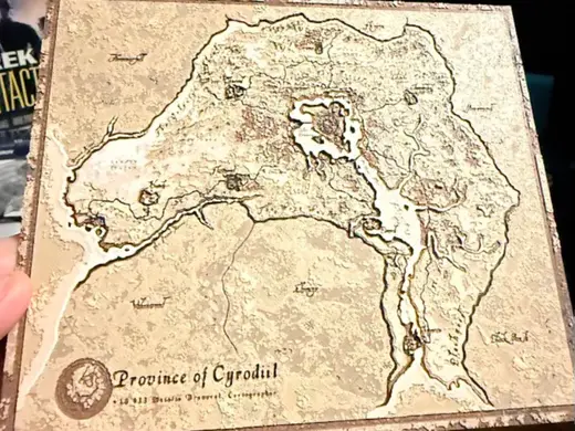 Oblivion Remastered - Cyrodiil Map