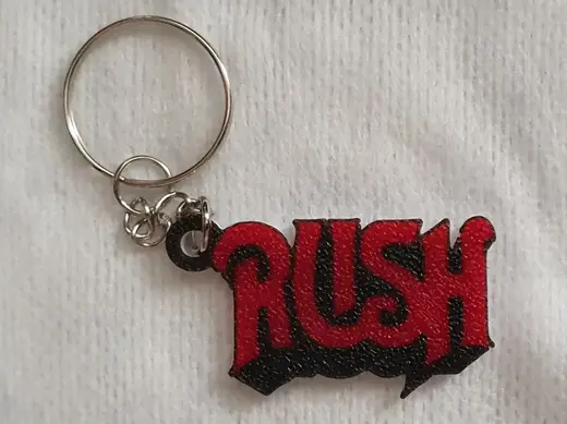 Rush 1st Album Logo Keyring