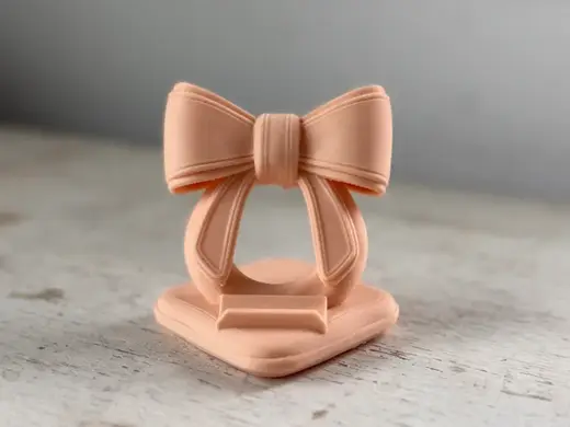 Handyhalterung Schleife cell phone holder girl