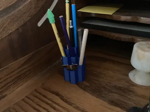 Honeycomb desk organizer