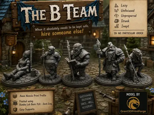 The B Team - Inept Guards for your D&D Adventures