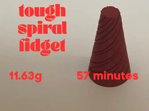 tough spiral fidget