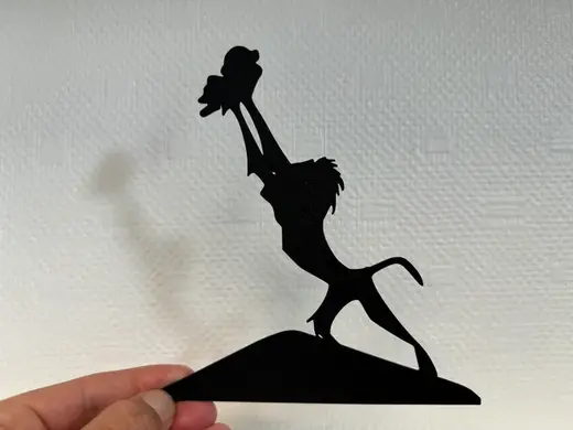 Rafiki shape with samba - The Lion King