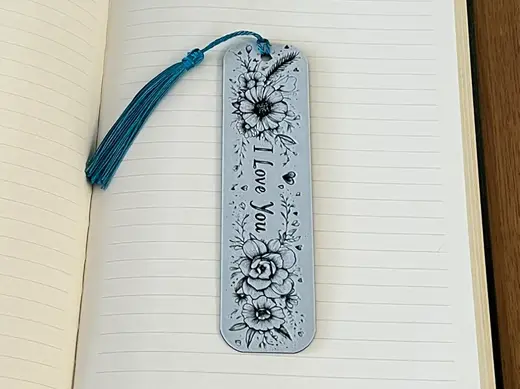 I Love You Valentines Day Love Hueforge Bookmark