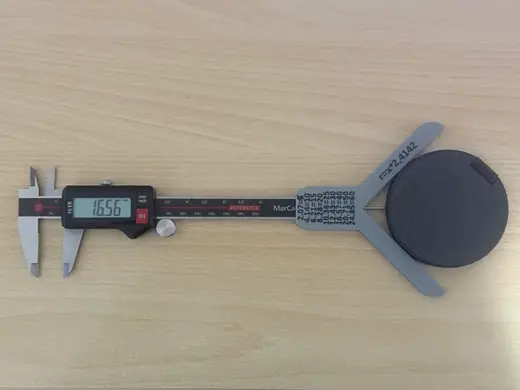 Caliper Radius Gauge – Corner Radius up to 130 mm