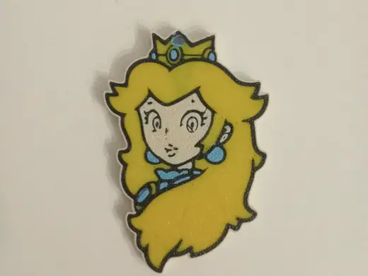 Portachiavi principessa peach super mario pubblico