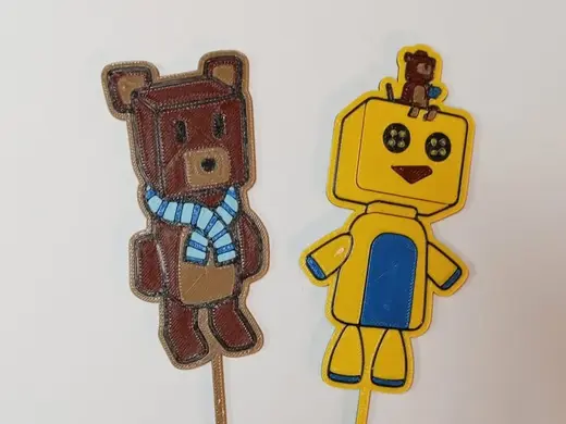 pato o pollo super bear adventure topper