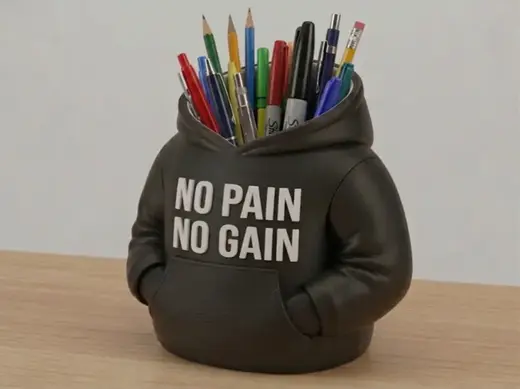 No Pain No Gain Pen Holder - Porta Lapiz