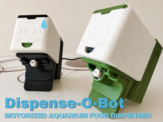Dispense-O-Bot - Aquarium food dispenser