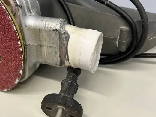 Orbital Sander to Vacuum Dust Collection Adapter
