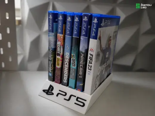 PS 4/5 Games Stand (PS 4 & 5 Compatible) FLXXOMEGA