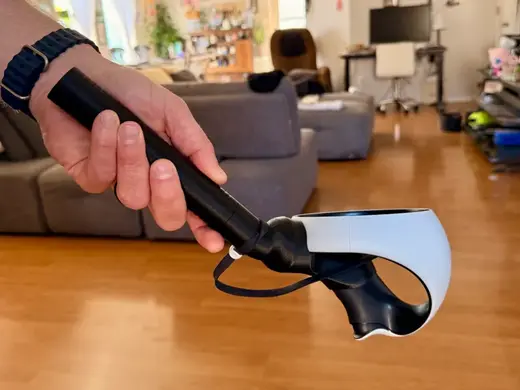 PSVR2 Golf Club for right controller. Slip Fit