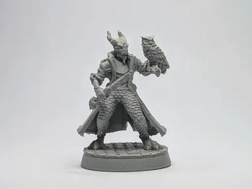 Dragonborn Wizard – Daily Miniature Challenge