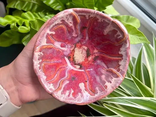 Flower Bowl form clay cutter
