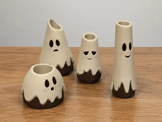 Cute Forest Spirits Candle and TeaLight Holders