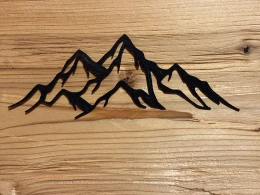 Mountains wall art