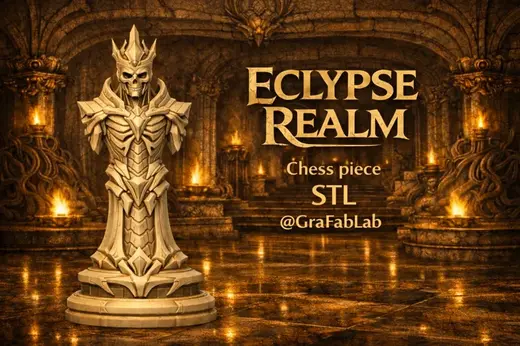Eclypse Realm "King" - chess piece