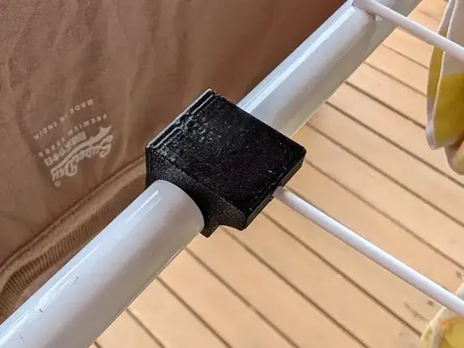 Clothes horse rack dryer fix