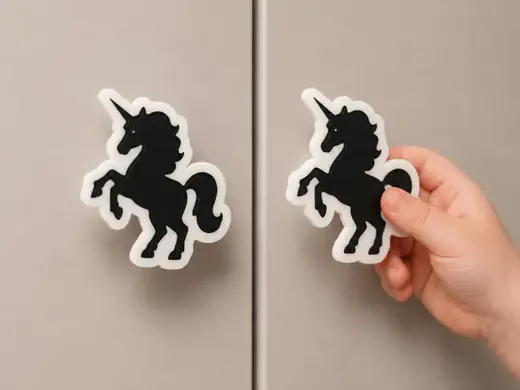 Fairy tale Cabinet Knobs for Kids – Unicorn