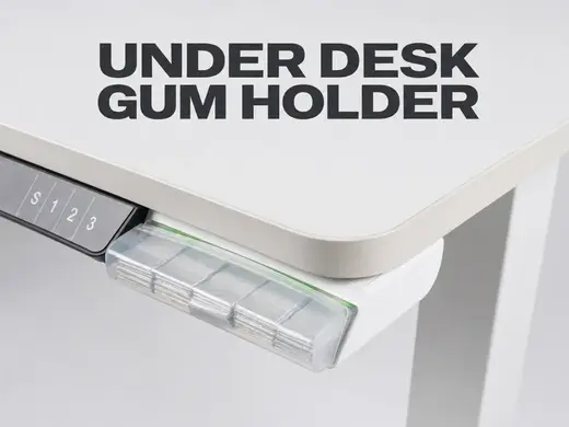 Under Desk Gum Holder for Extra 35 Pack Box