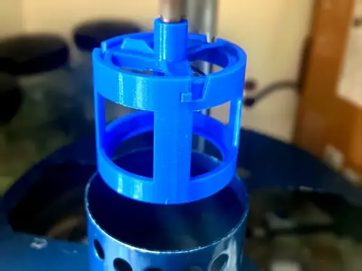 Watch Cleaning Machine Basket Holder & Agitator