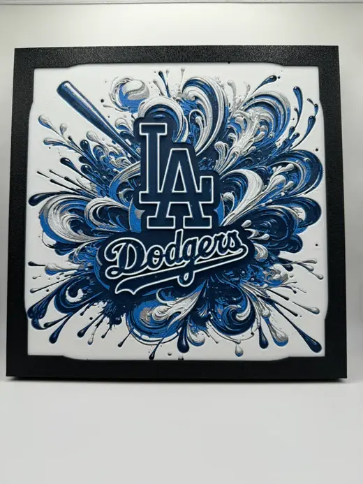 Los Angeles Dodgers - MLB Hueforge