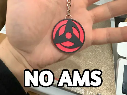 Obito Mangekyou Sharingan Keychain (No AMS)