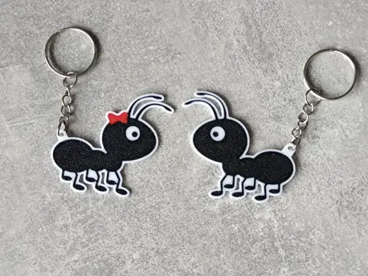 Ant keychain - for boys or girls