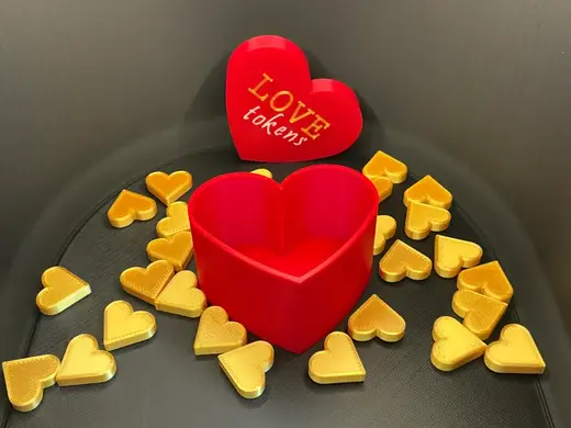 LOVE TOKENS - a gift for printer widow/widowers!