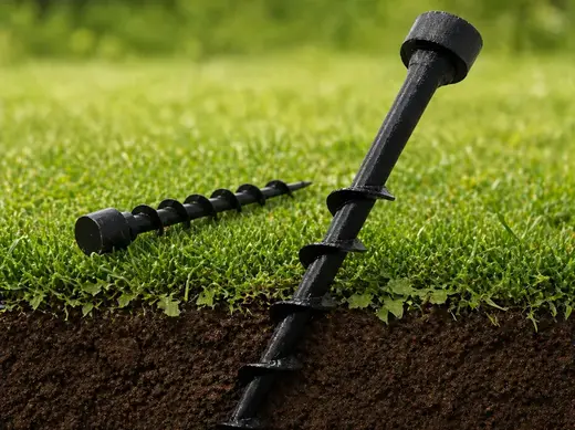 Charging Station Ground Screw – Anchor for Garden